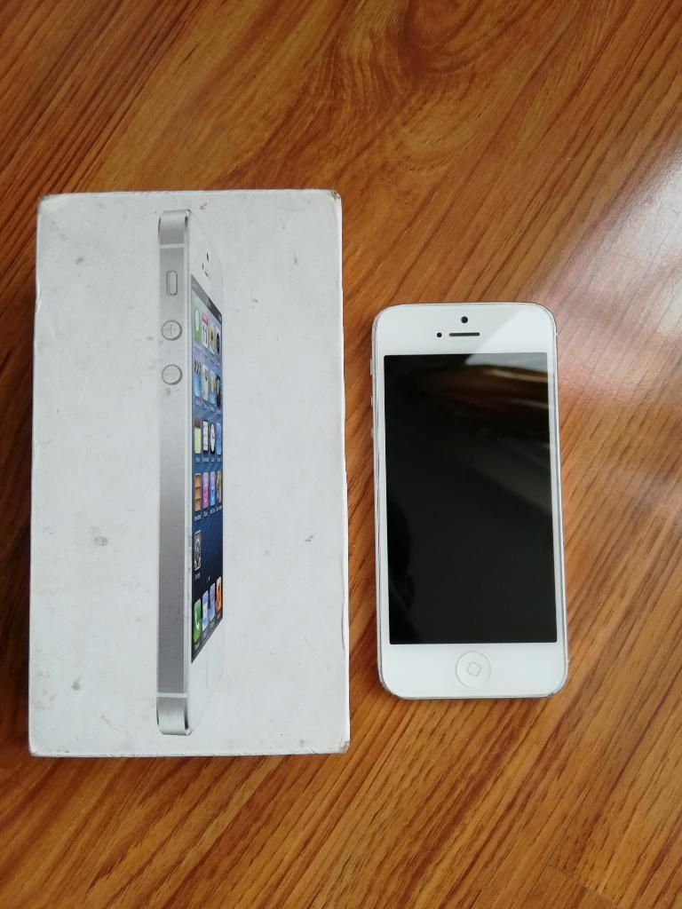 iPhone 5 Silver 16 Gigas