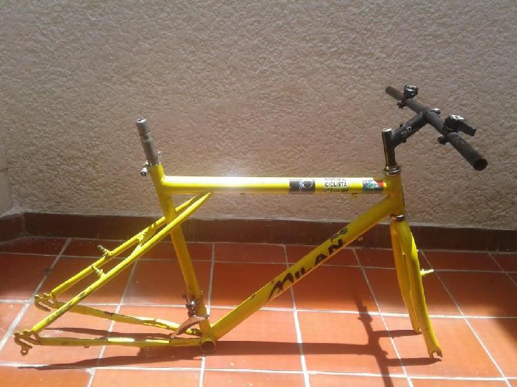 Marco Usado de Bicicleta Milan con Manubrio