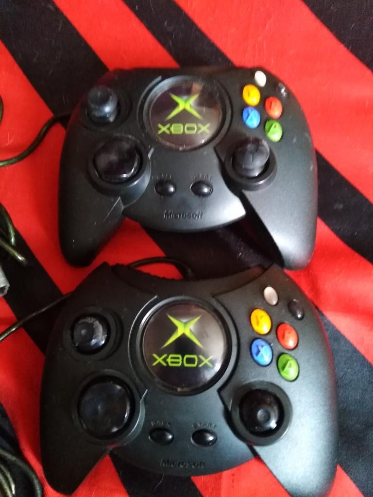 2 Controles Duke Xob  Xbox Clasico