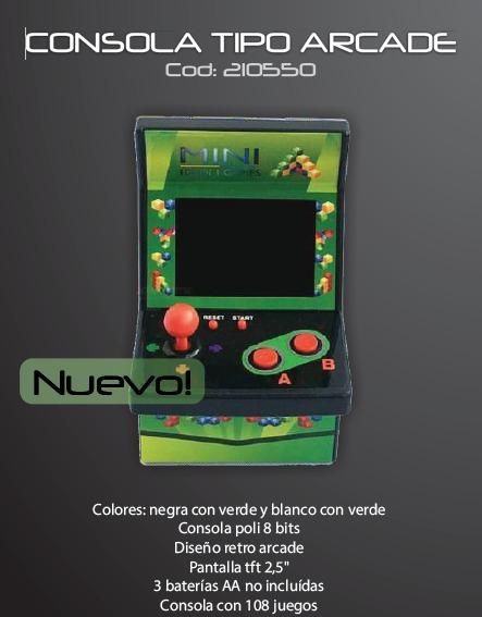 Consola Tipo Arcade