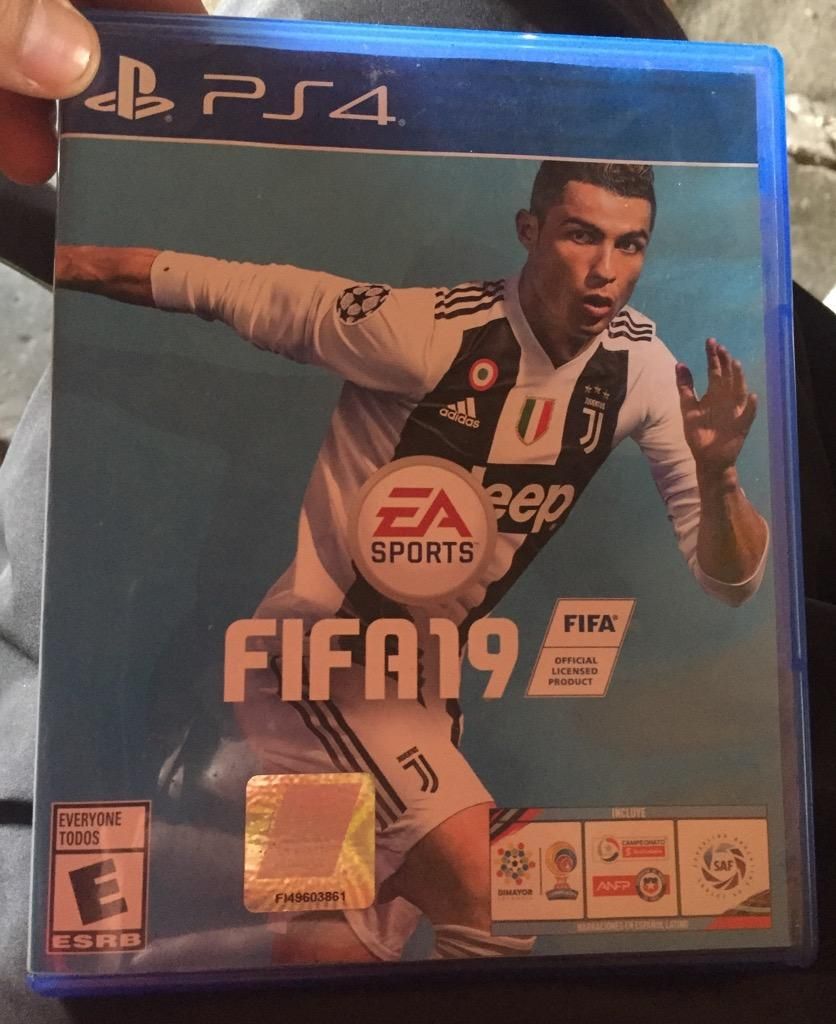 Estuche Fifa 19 Ps4 (Vacia)