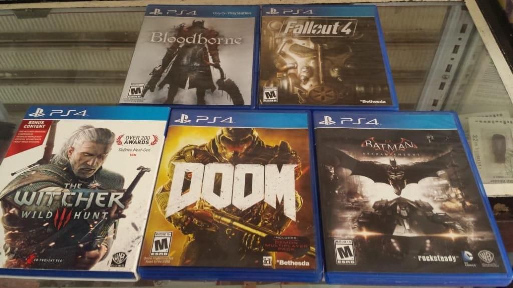 JUEGOS PARA PS4 ORIGINALES  c/u