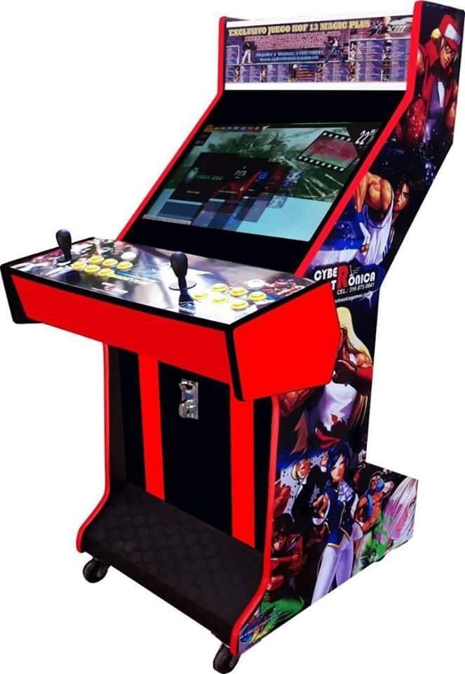 Maquina Arcade Monedera 20 in 1 Moderna, se alquila o vende