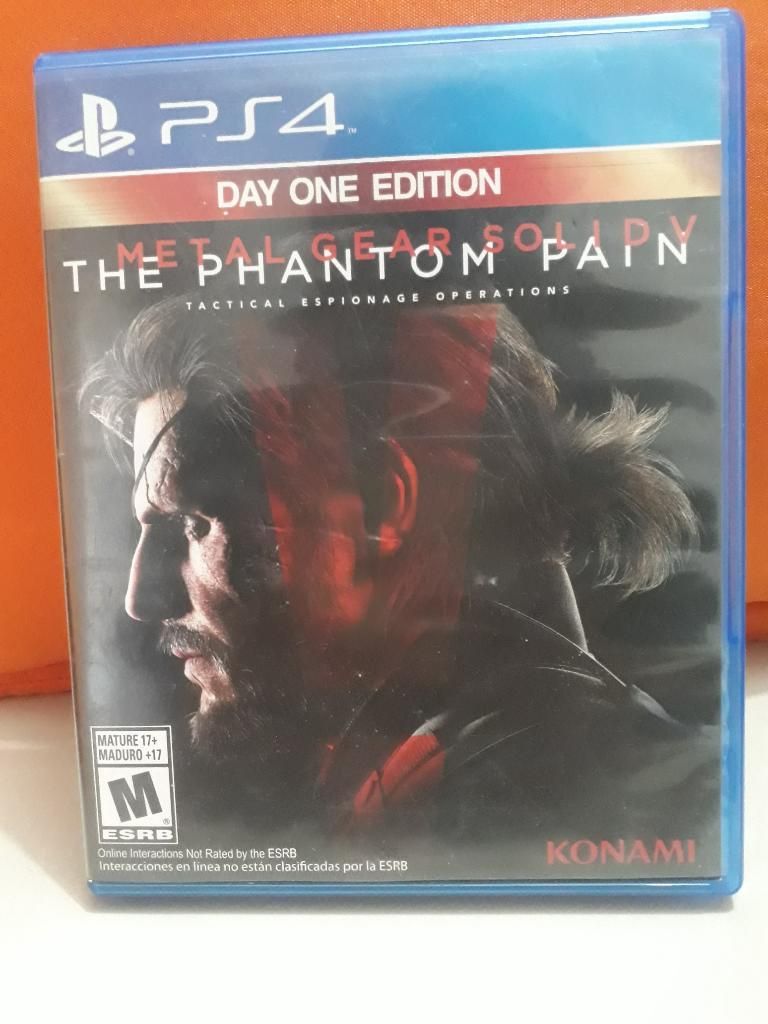 Metal Gear Solid V: The Phantom Pain Ps4