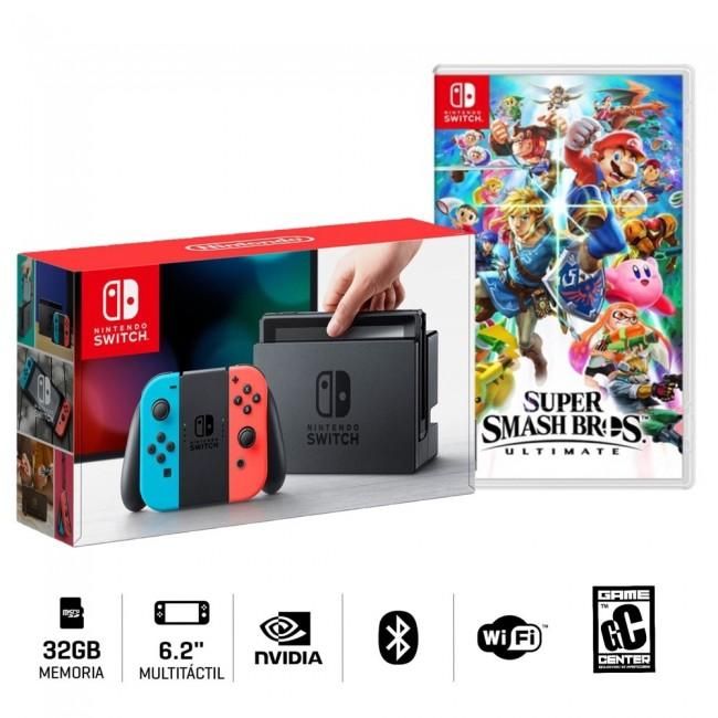 Nintendo Switch Super Smash Bros Ultimate [Nuevo Sellado]