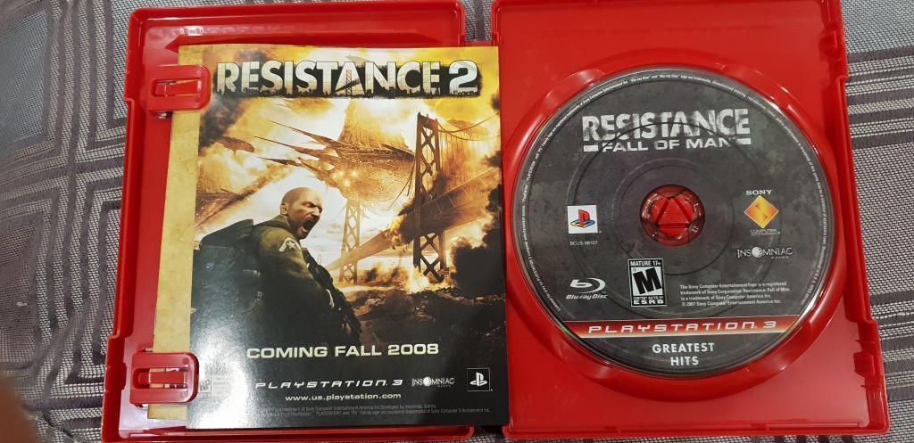 PS3 Resistance 2 Fall of Man