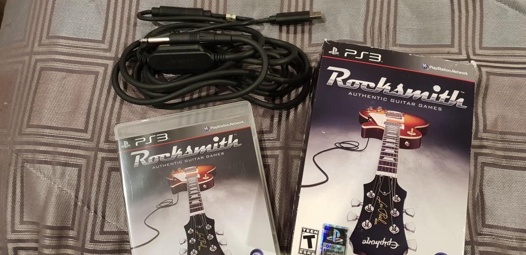 PS3 RockSmith Cable Juego