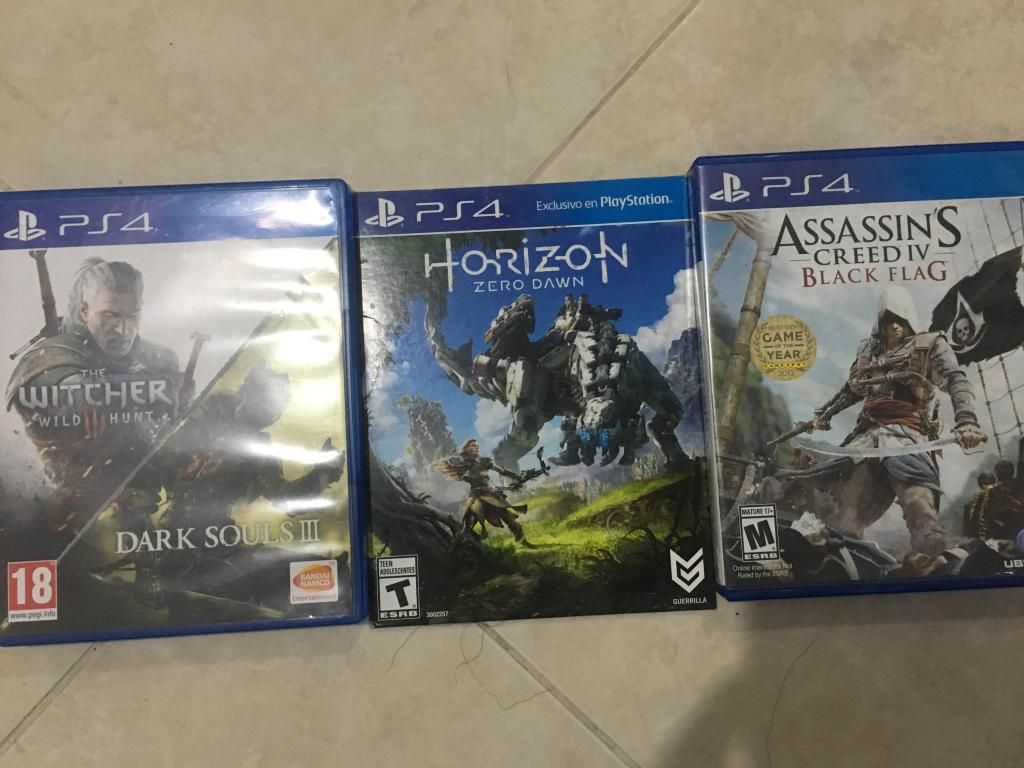 Vendo juegos ps4