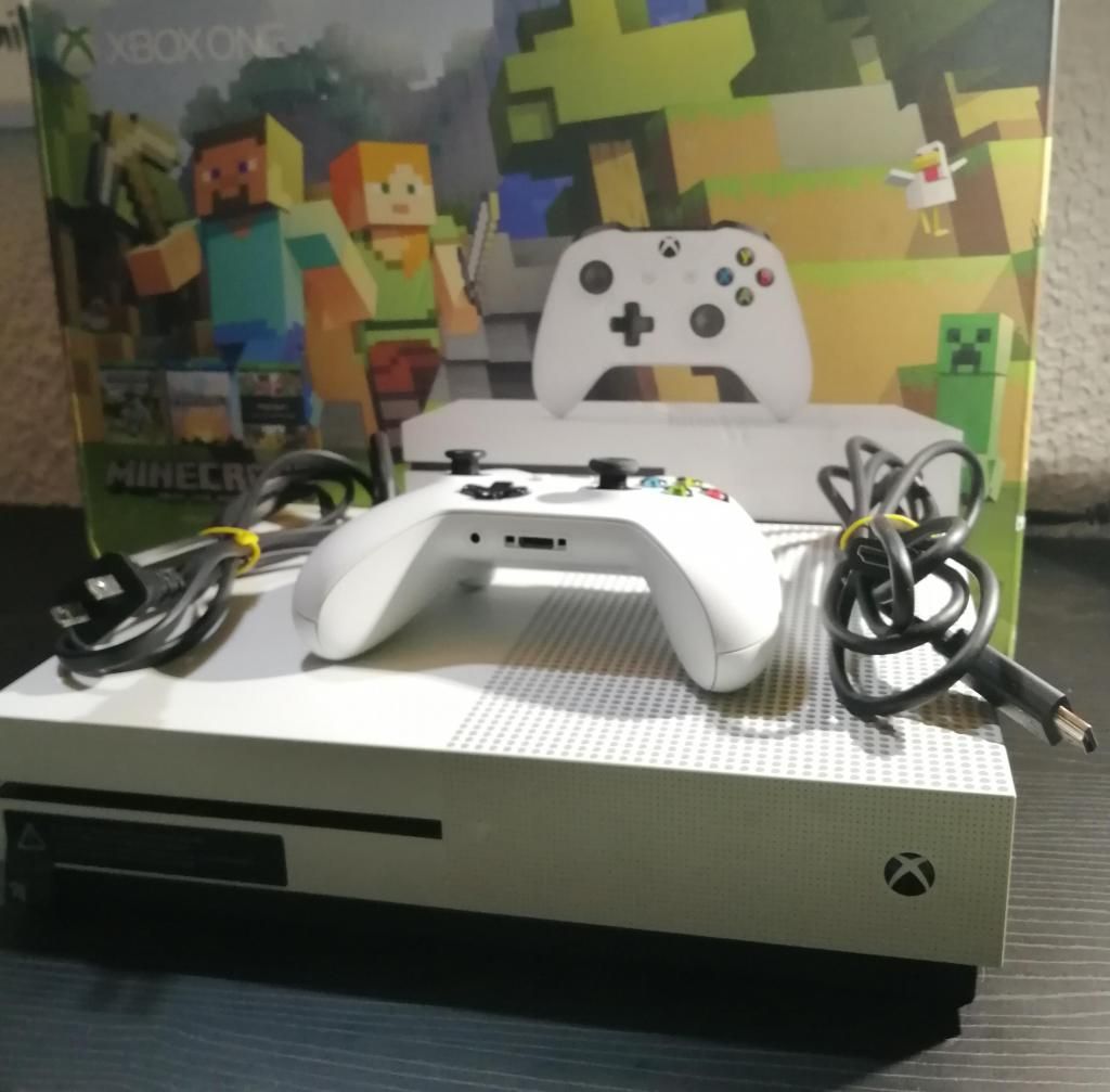 Xbox One 500gb Minecraft Fifa 18