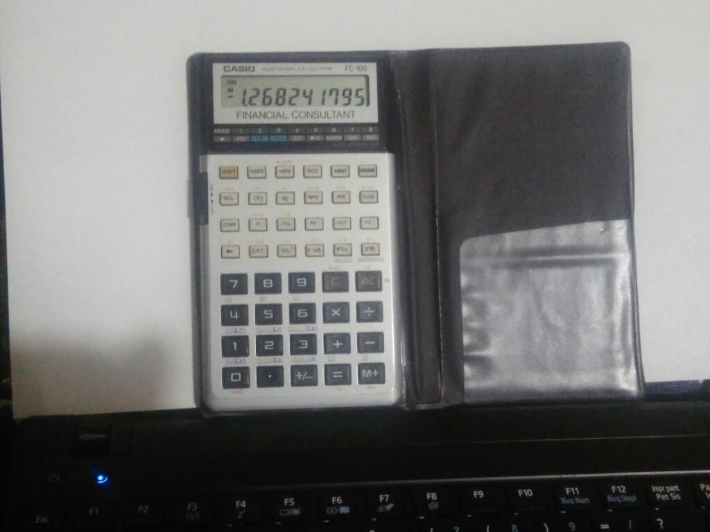 Calculadora Financiera Casio Fc100 Promo