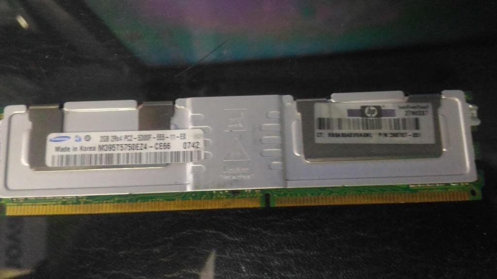 MEMORIAS RAM DDR2 DE 2 GB BLINDADAS PARA SERVIDOR