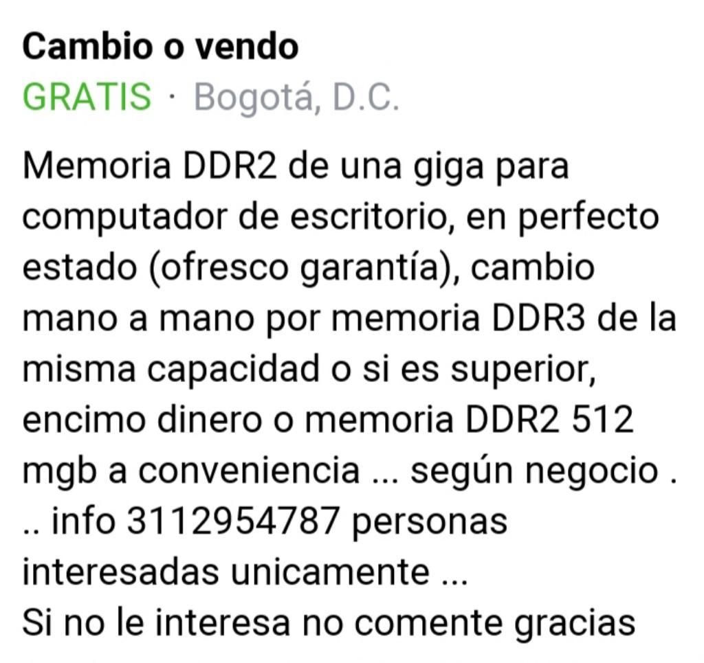 Memoria Ddr2