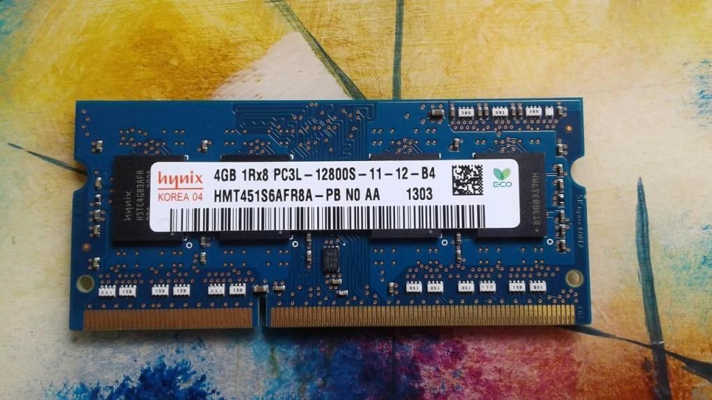 Memoria RAM hynix DDR3 Tipo L 4 GB S para PORTATIL