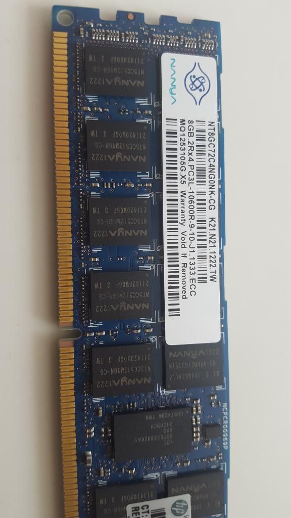 Memoria Ram 8 GB 32 Gb