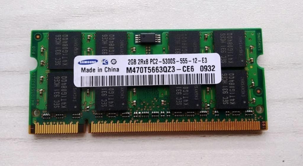 Memoria ram 2GB Samsung