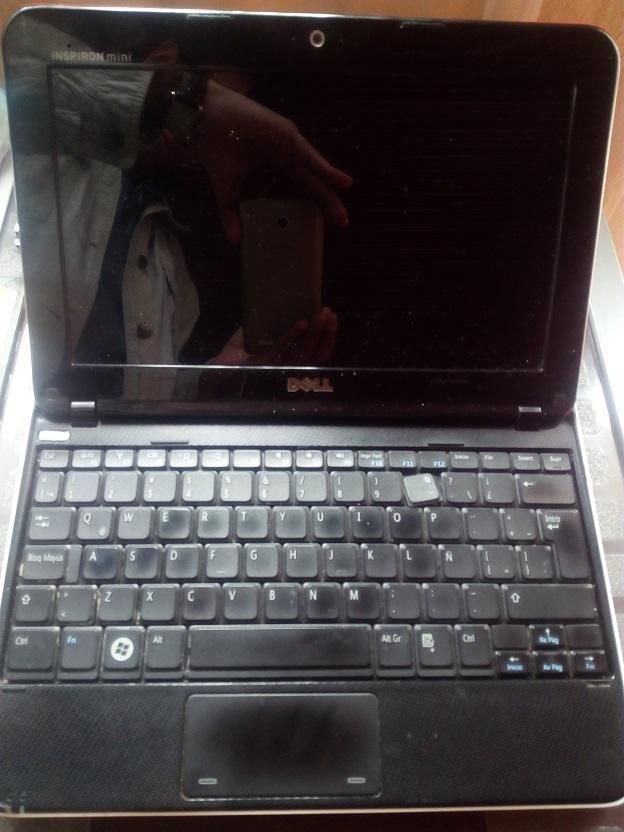 Pantalla, Flex y carcaza Dell Inspiron Mini  para