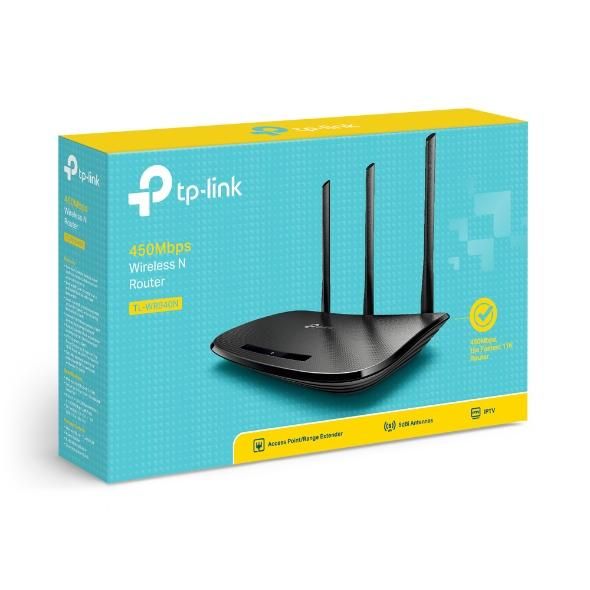 Router Inalambrico 450 Mbps 2.4 Ghz,3 Antenas TLWR940N NUEVO