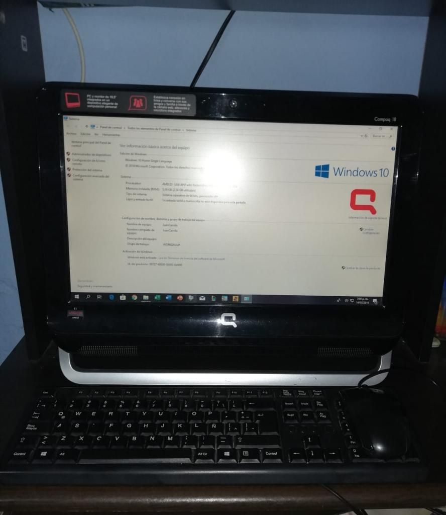 Todo en Uno Compaq