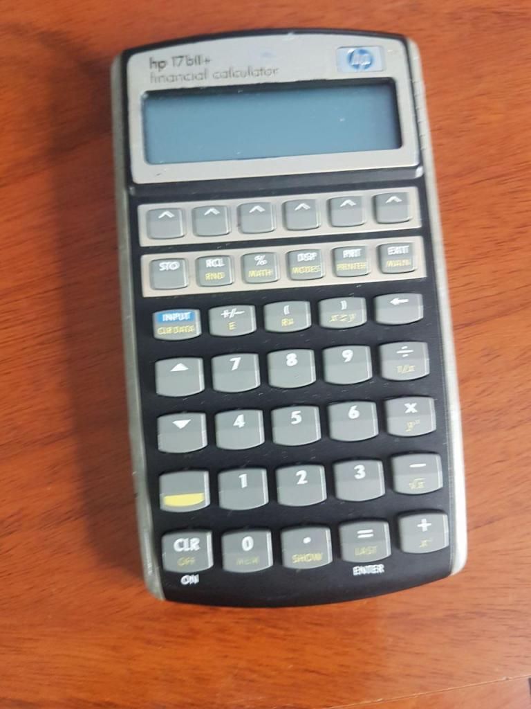 calculadora hp 17bii EN ECXELENTE ESTADO
