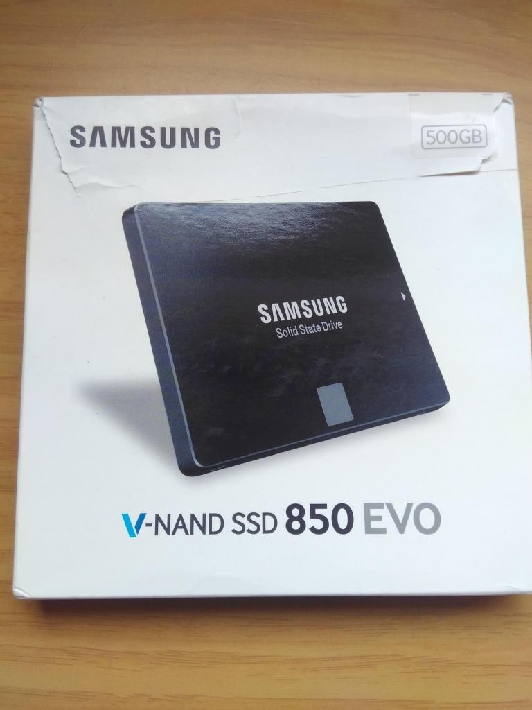 ssd disco estado solido 500 gb samsung 850 evo nuevo