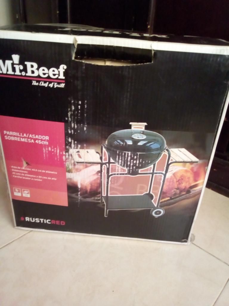 Asador Mr Beff Esta Nuevo sin Usar