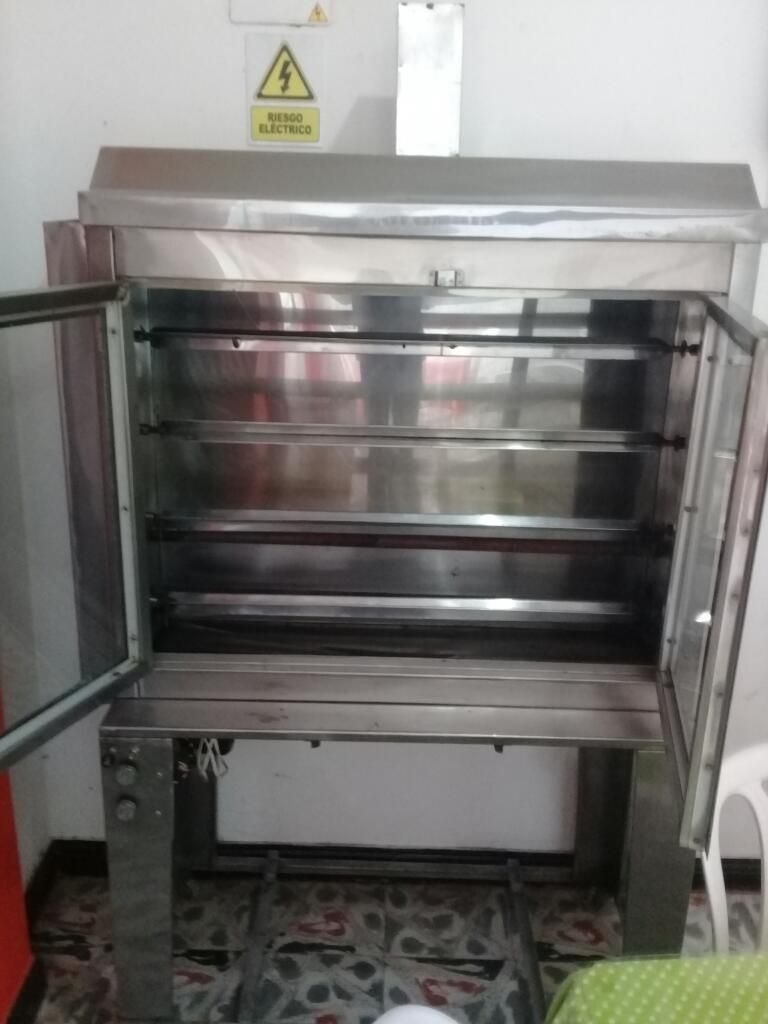 Horno Azador de Pollo 4 Azpas para 20 Un