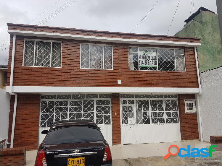 Arriendo casa en Bogota Barrio Hipotecho