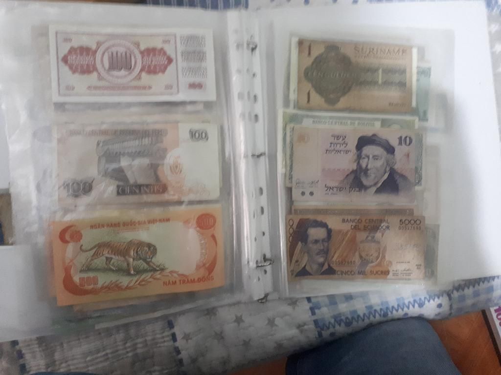 Billetes Y Monedas Antiguas Del Mundo