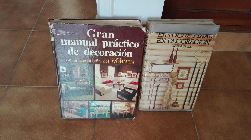 Vendo 3 Libros. Manual Practicodecoracio