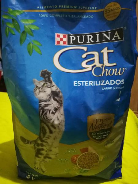 Cat Chow Castrados O Esterilizados X 3kg