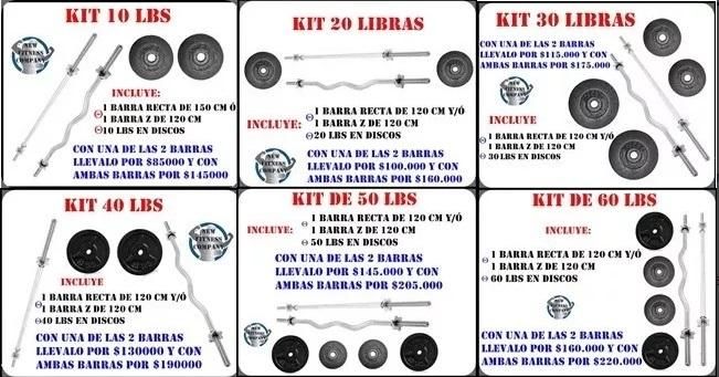 KITS DE BARRA RECTA DE 150 CM Ó BARRA Z: ESCOGE EL MEJOR