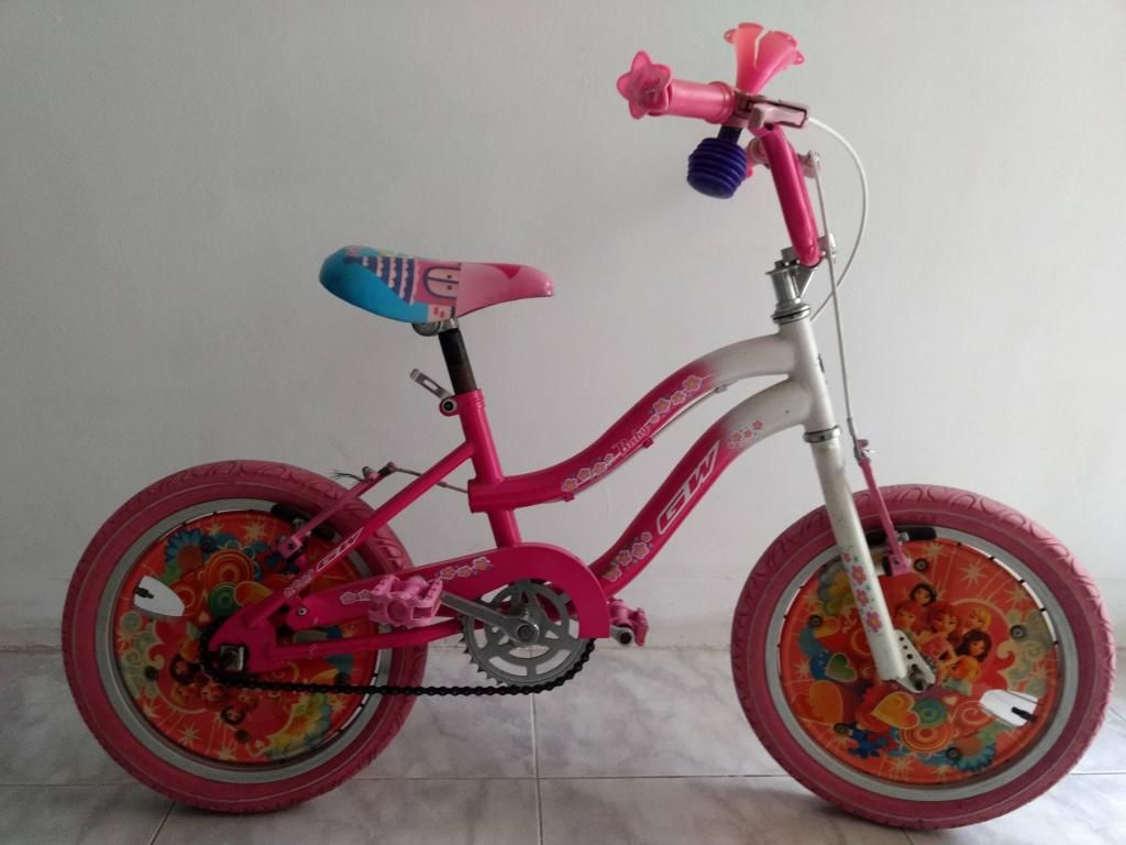 Bicicleta y Mono Patin para niña