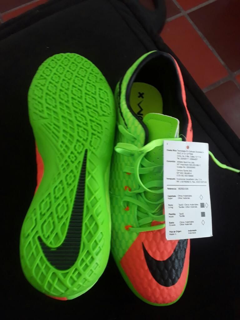 Guayos Hypervenomx Verde Talla 