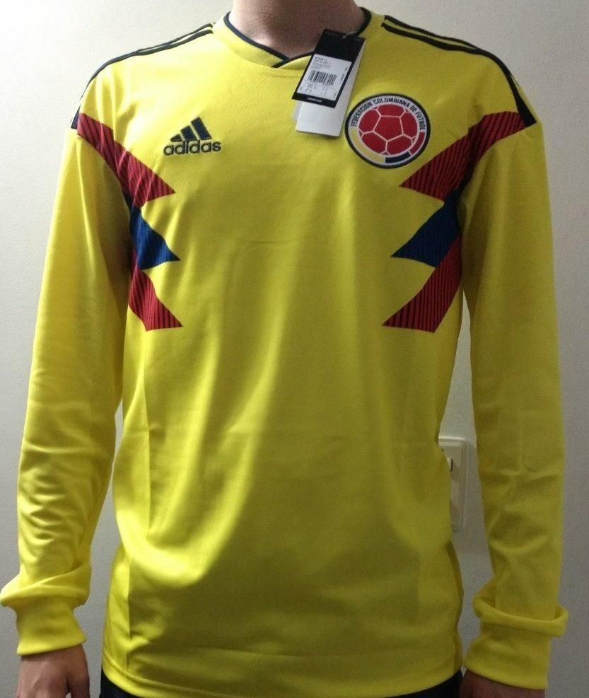 REMATE CAMISETAS HOMBRE MANGA LARGA SELECCIÓN COLOMBIA 100