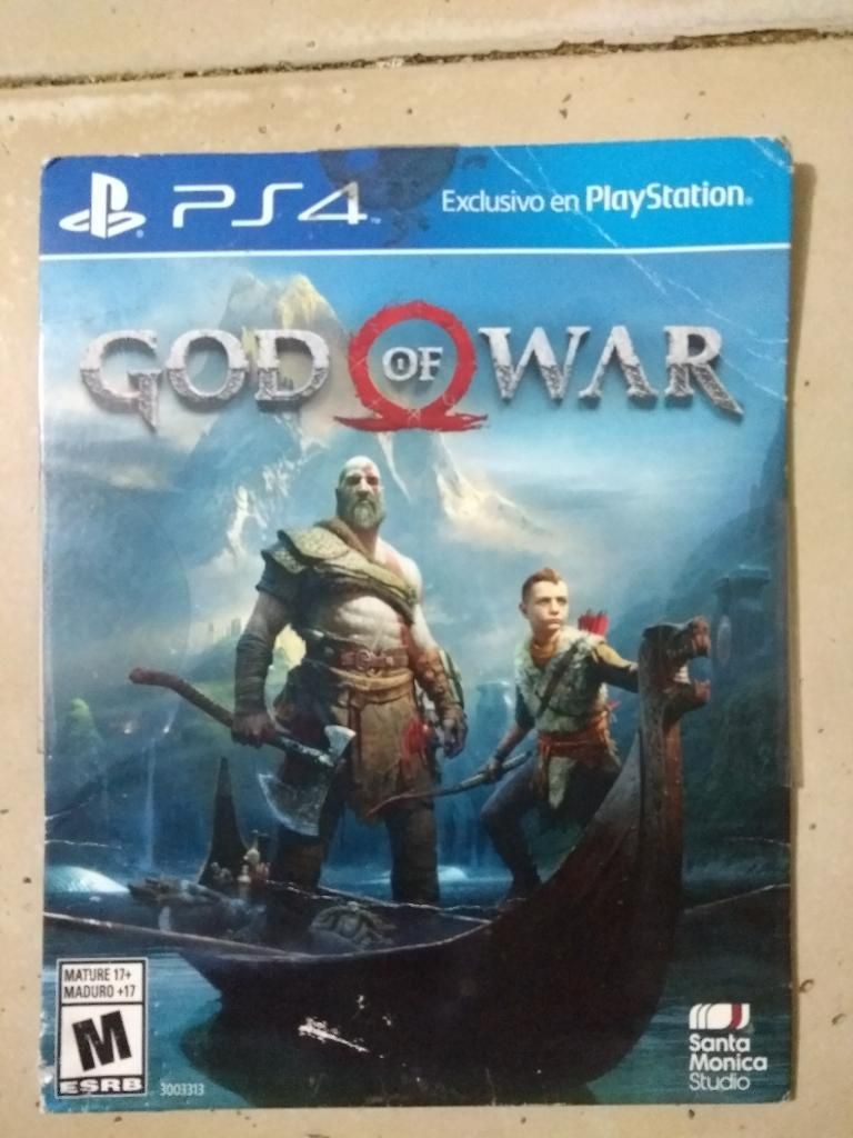 God Of War 4 Como Nueva Y Barata