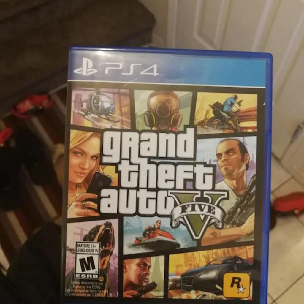 Grand Theft Auto V 5 Ps4
