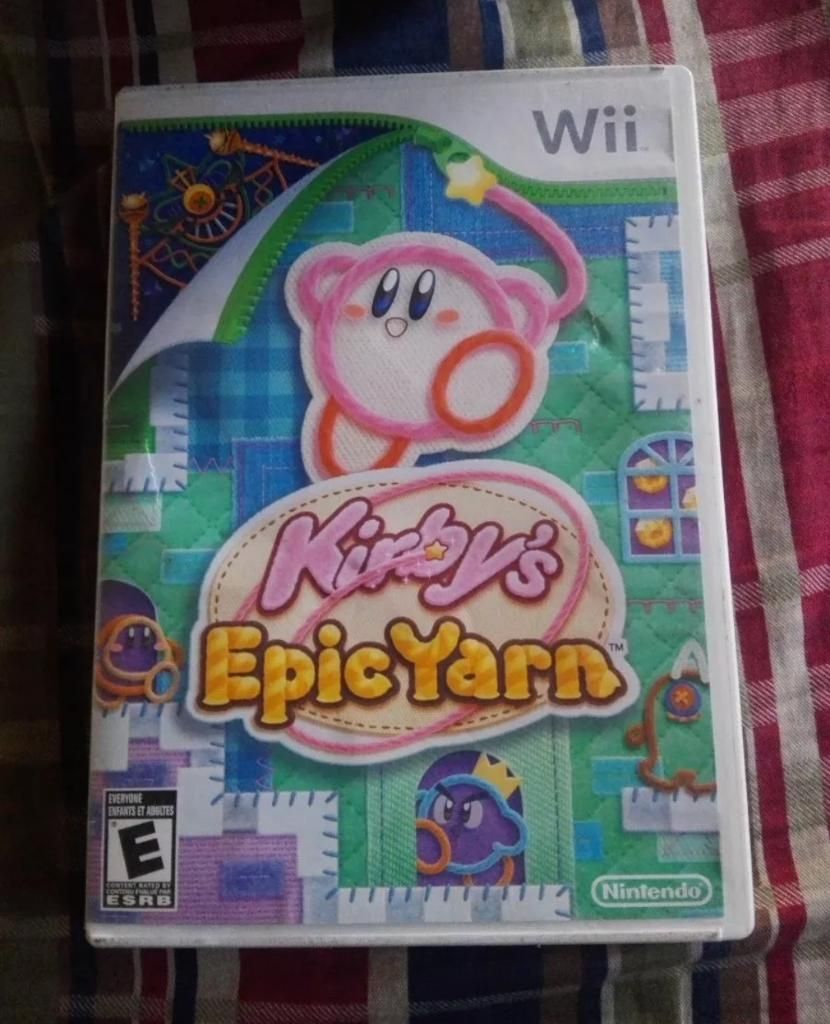Kirby Epic Yard Wii