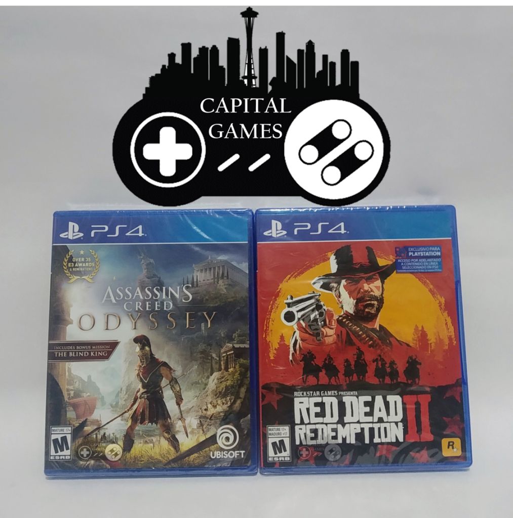 PROMO-ASSASSIN'S CREED ODYSSEY RED DEAD REDEMPTION 2