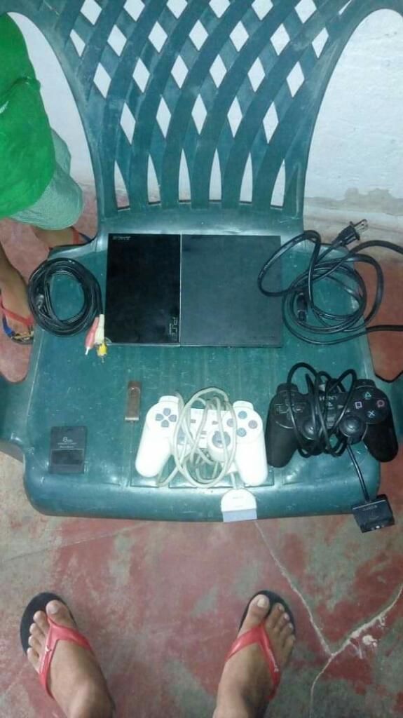 Play Station 2 Usb,memcard,2controles