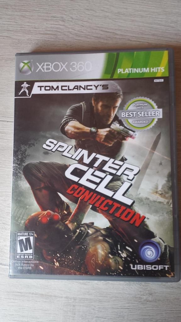 Tom Clancys Splinter Cell Conviction Solo En Xbox 360