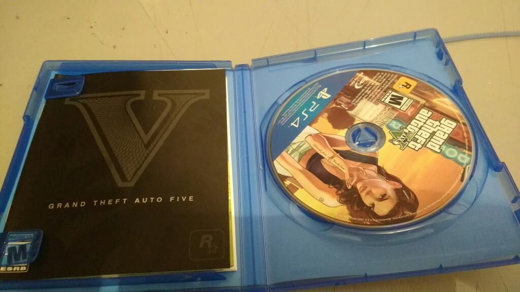 Vendo Gtav para Ps4 Como Nueva