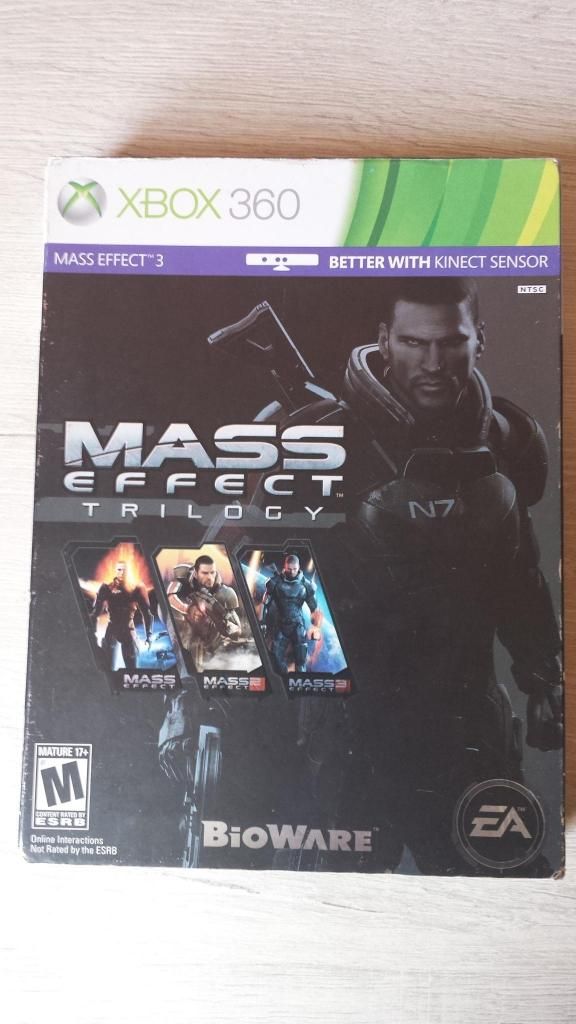 Videojuego Mass Effect Trilogy (xbox 360)