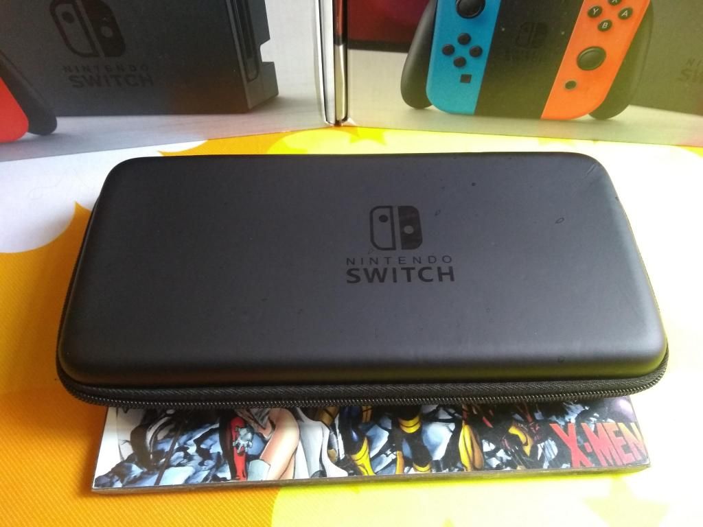 estuche rigido para nintendo switch