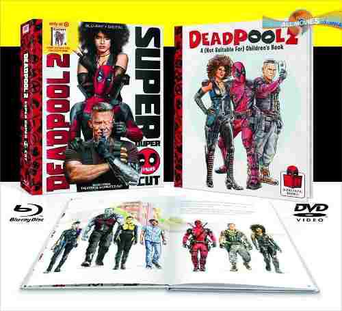 Deadpool 2 (2018) Blu-ray + Hd Ed. Limitada + Book