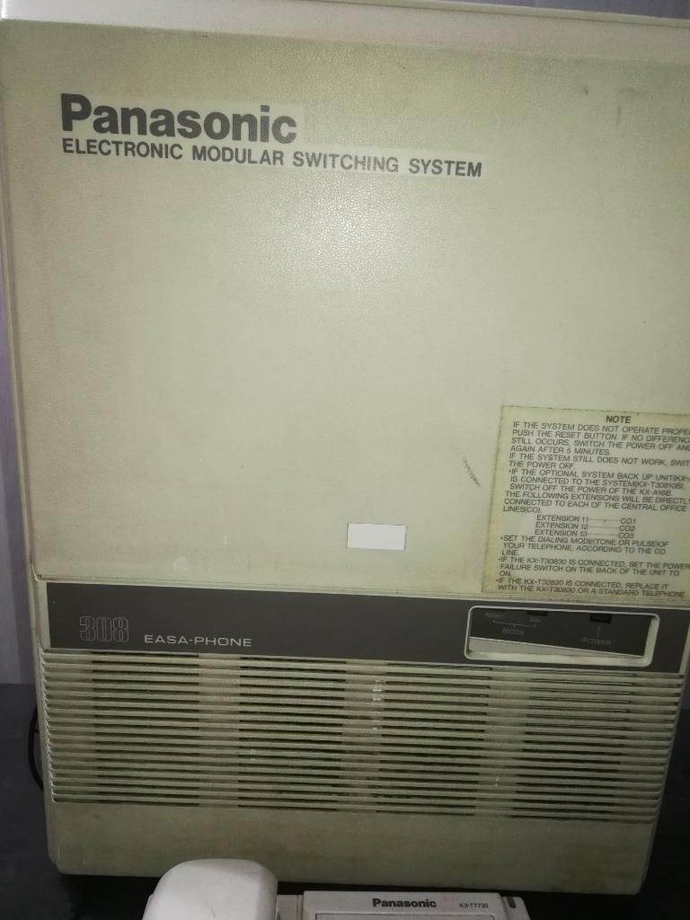 Plata Telefónica Panasonic 308