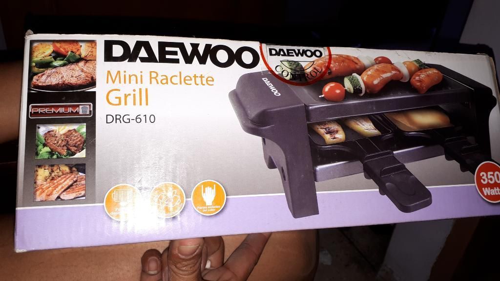 Se Vende Mini Raclette Daewoo Nuevo