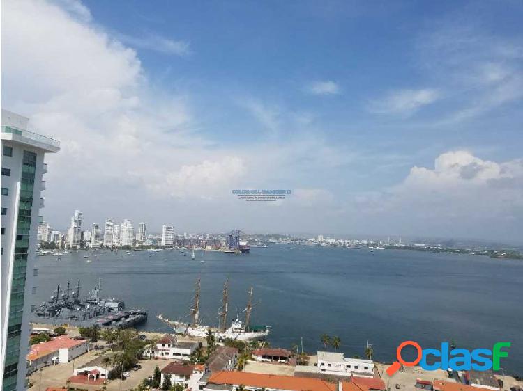 VENDO APARTAMENTO EN BOCAGRANDE FRENTE AL MAR