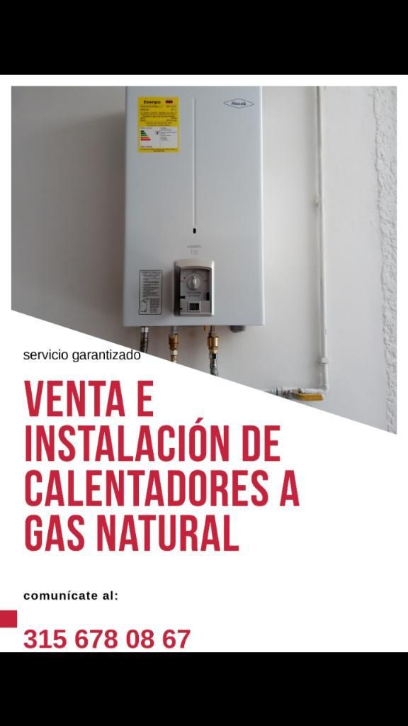 Venta E Instalación de Calentadores