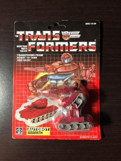 Transformers G1 Warpath