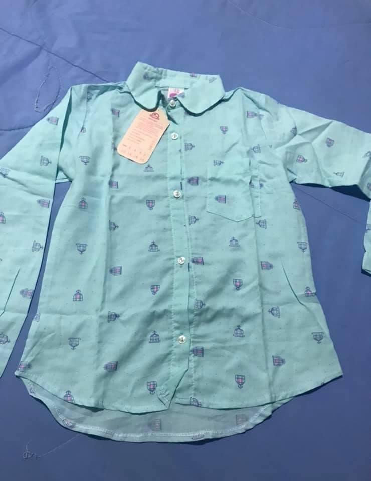 camisa para niña